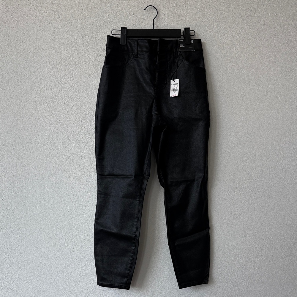 Express High Rise Black Jeans